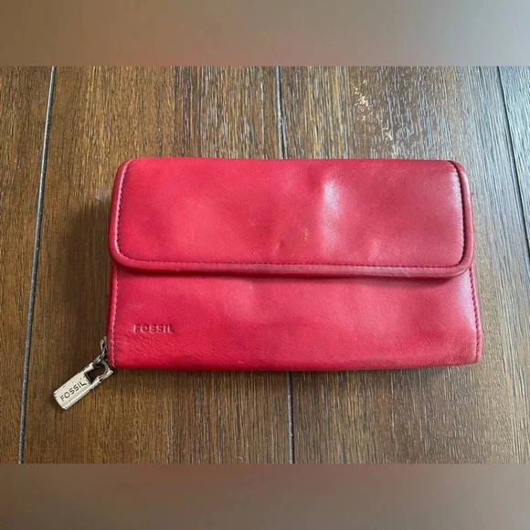 Fossil leather wallet - Picture 3 of 10